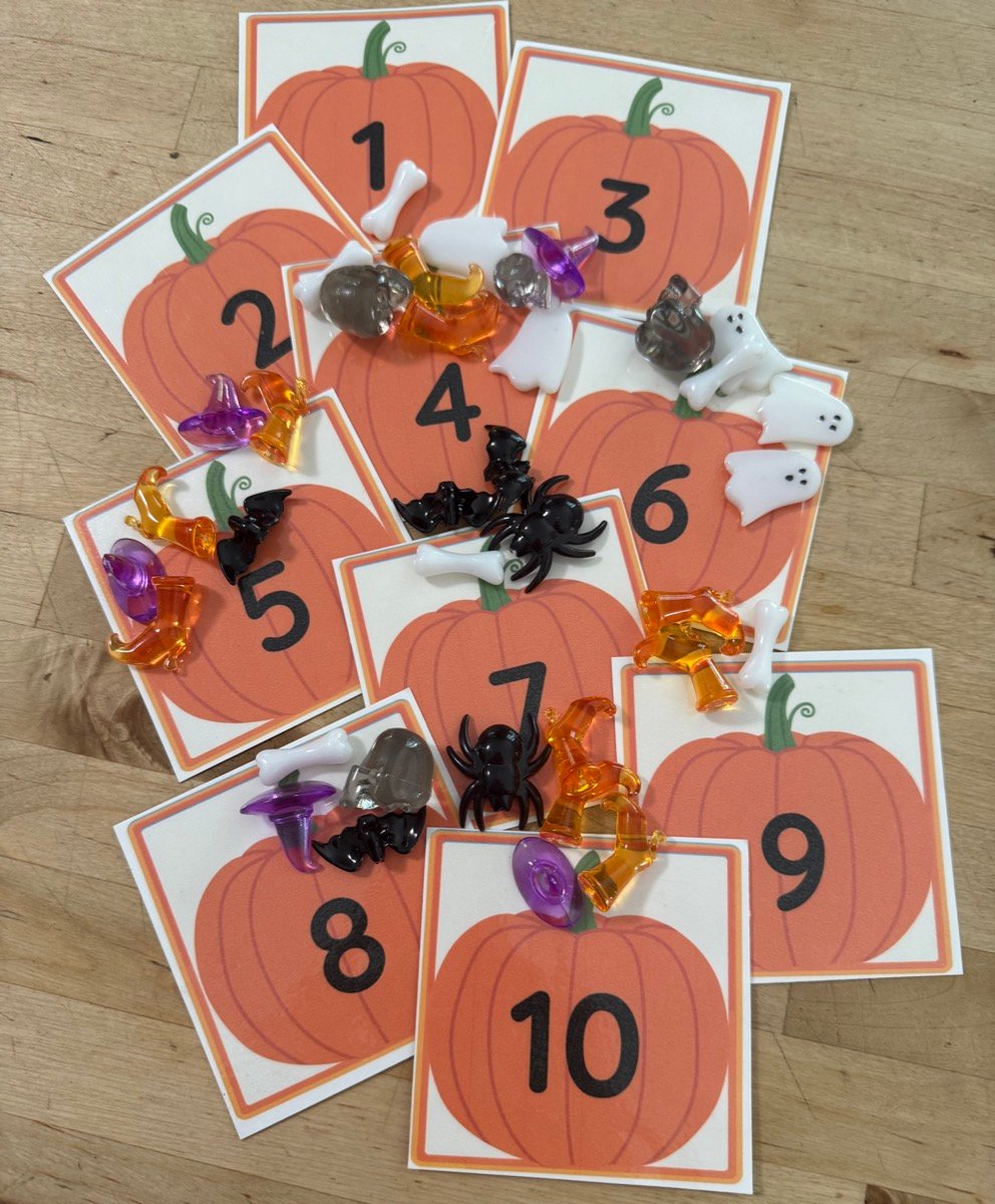 Halloween Counting 1–10