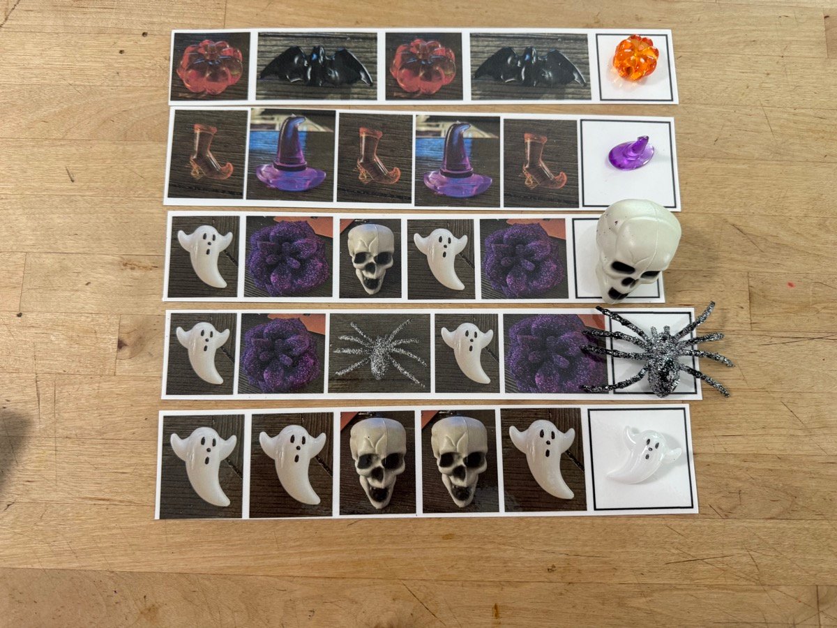 Halloween Pattern Work