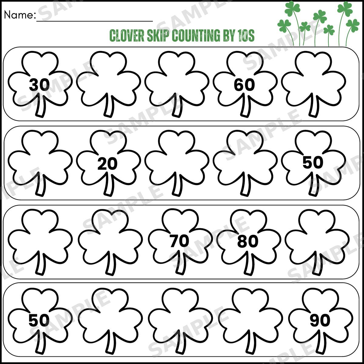 St. Patrick's Day Worksheets photo 4