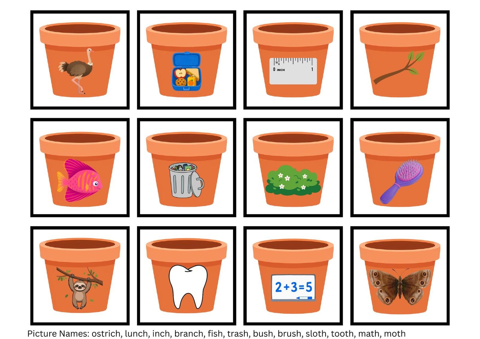 Planting Digraphs Set photo 2