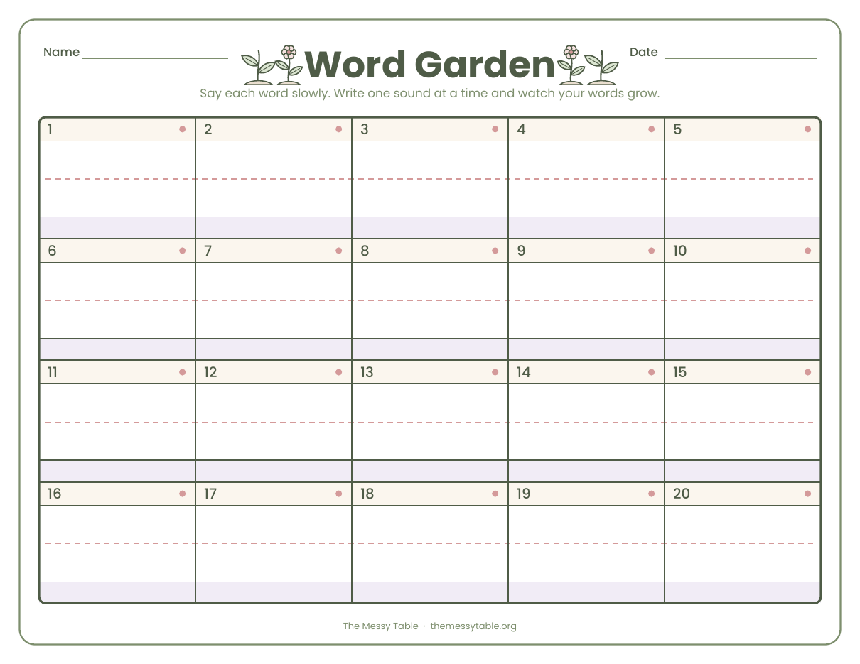 Word Garden